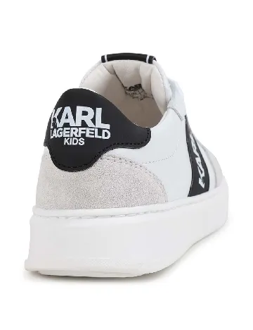 Adidasi KARL LAGERFELD, alb
