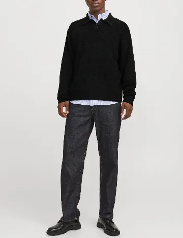 Pulover Jack&Jones, negru