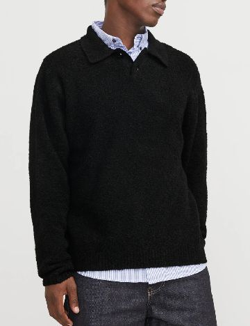 Pulover Jack&Jones, negru