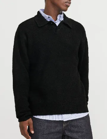 Pulover Jack&Jones, negru