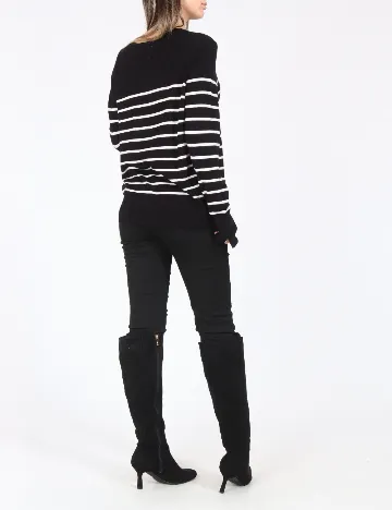 Bluza C&A, negru/alb