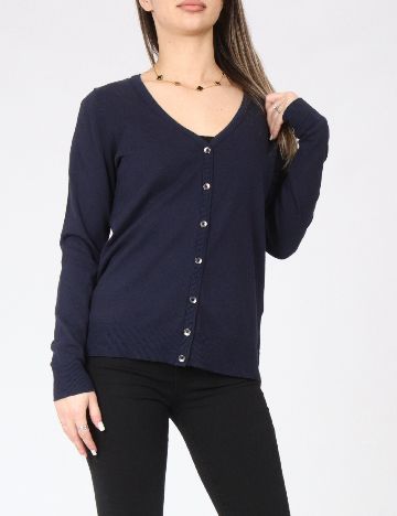 Cardigan C&A, bleumarin
