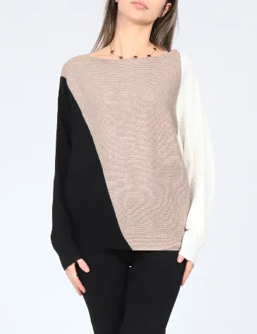 Bluza C&A, maro/negru