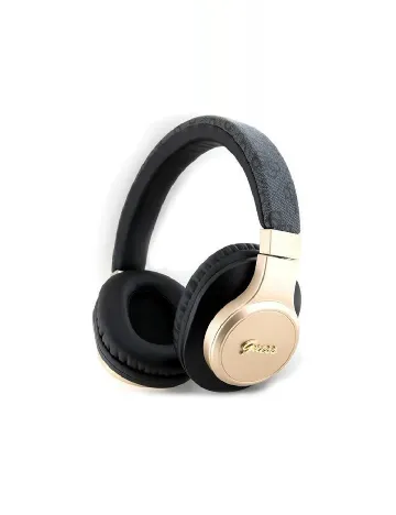 Casti Guess, negru/auriu