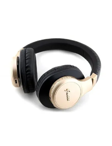 Casti Guess, negru/auriu