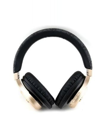 Casti Guess, negru/auriu