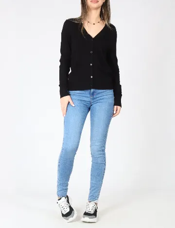 Cardigan C&A, negru