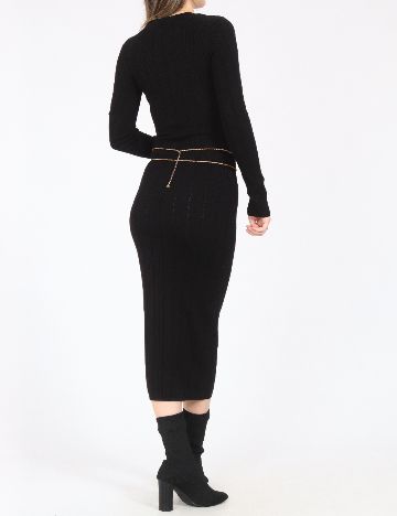 Rochie medie Elisabetta Franchi, negru