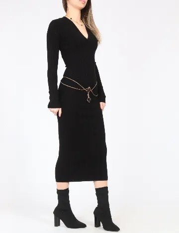 Rochie medie Elisabetta Franchi, negru