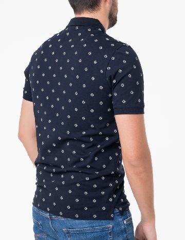 Tricou Guess, bleumarin