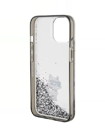 Husa iPhone 15 KARL LAGERFELD, gri