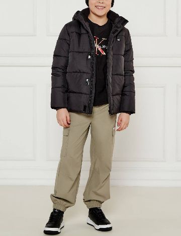 Geaca Calvin Klein Jeans, negru