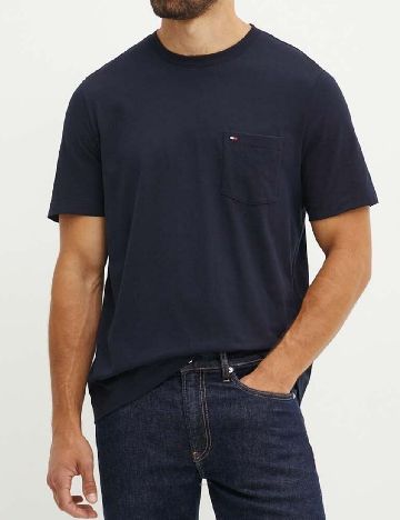 Tricou Tommy Hilfiger, bleumarin