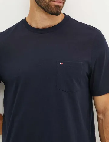 Tricou Tommy Hilfiger, bleumarin