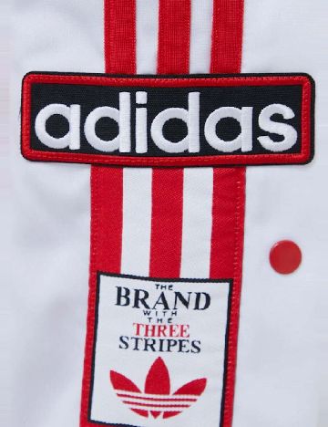 Pantaloni Adidas, rosu