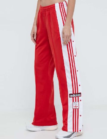 Pantaloni Adidas, rosu