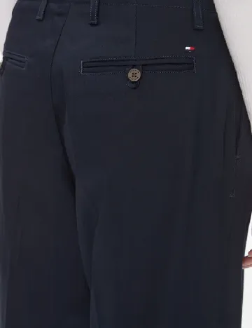 Pantaloni Tommy Hilfiger, bleumarin
