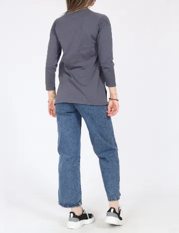 Bluza Zara, gri petrol