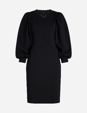 Rochie scurta KARL LAGERFELD, negru