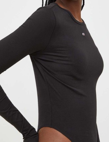Body Tommy Jeans, negru
