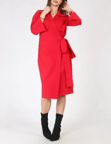 Rochie scurta Answear LAB, rosu