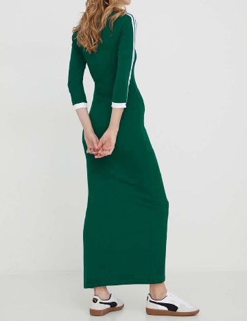 Rochie lunga Adidas, verde
