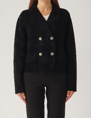 Jacheta Twinset, negru