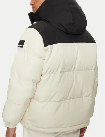 Geaca Karl Lagerfeld Jeans, ecru