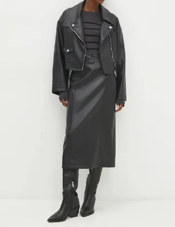 Fusta Answear LAB, negru