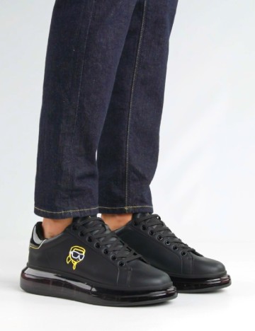 Adidasi KARL LAGERFELD, negru