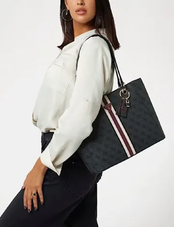 Geanta Guess, gri petrol