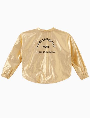 Jacheta KARL LAGERFELD, auriu