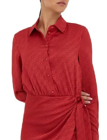 Rochie medie Guess, rosu