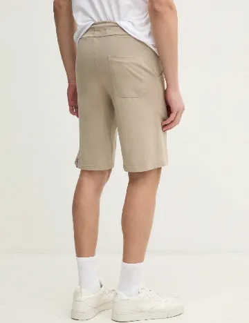 Pantaloni scurti ALPHA INDUSTRIES, maro