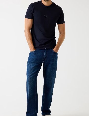 Tricou Guess, bleumarin