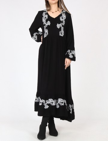 Rochie lunga Answear LAB, negru