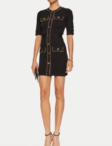 Rochie scurta Elisabetta Franchi, negru