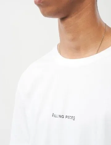Tricou Filling Pieces, alb