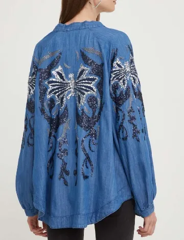 Cardigan Answear LAB, albastru