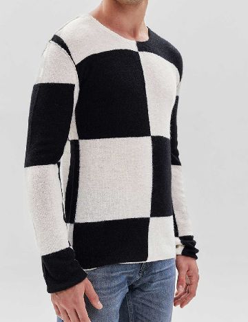 Bluza TIGER OF SWEDEN, ecru/negru