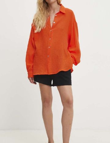 Camasa Answear LAB, portocaliu