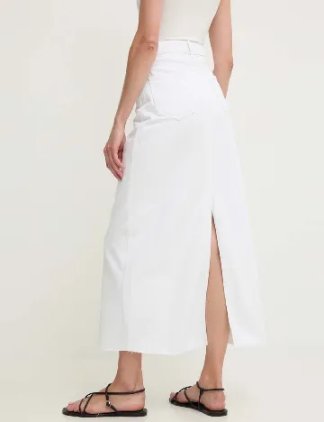 Fusta Answear LAB, alb