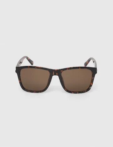 Ochelari de soare Guess, maro inchis
