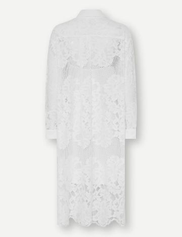 Rochie medie Herskind, alb