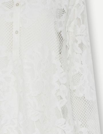 Rochie medie Herskind, alb