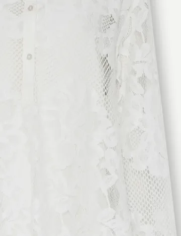 Rochie medie Herskind, alb