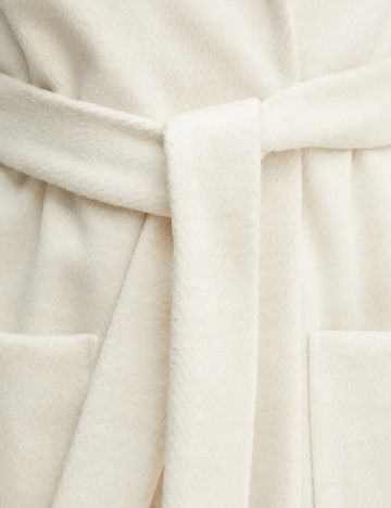 Palton oversize Liu Jo, crem