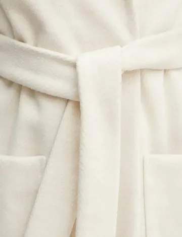 Palton oversize Liu Jo, crem