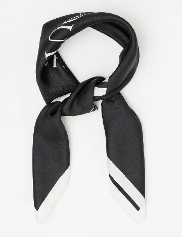 Esarfa Moschino, negru