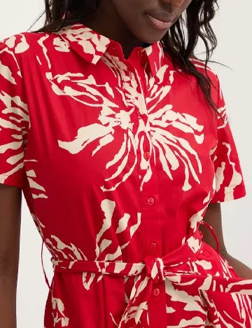 Rochie lunga Answear LAB, rosu